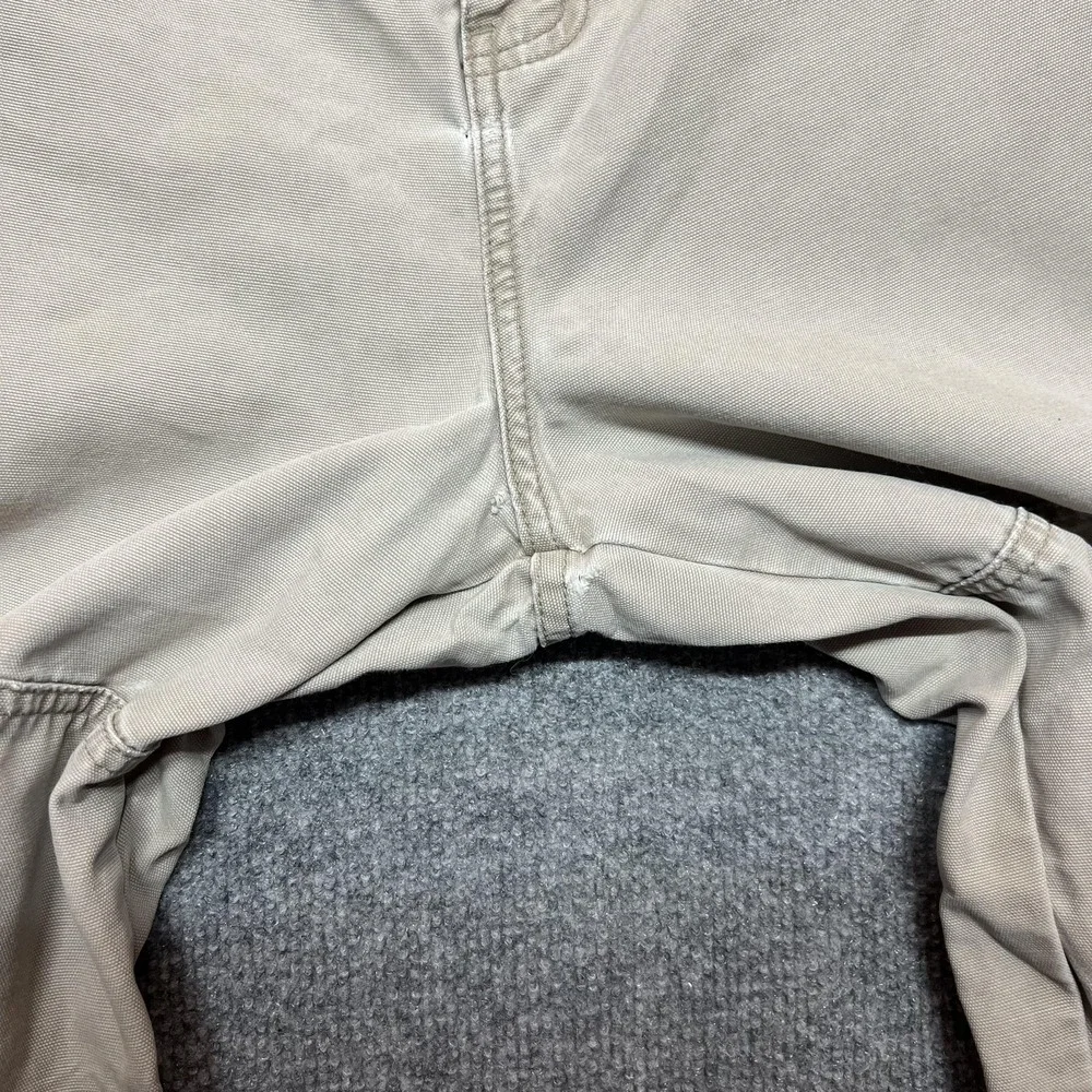 The North Face A5 Series Pants Mens 38 Beige Canvas Khakis Relaxed Fit Casual